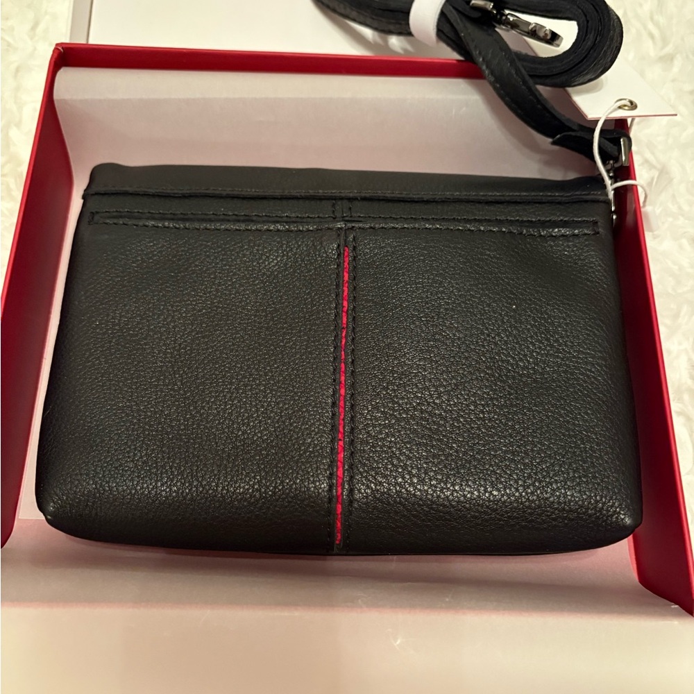 Hammitt Black NWT Crossbody Bag with Silver Zipper
Style is *VIP sml blk-GM - Picture 2 of 10